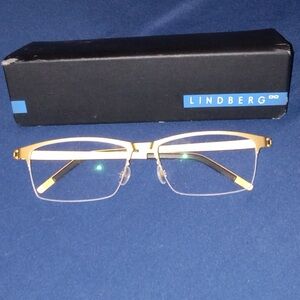 Lindberg white frame Eyeglasses